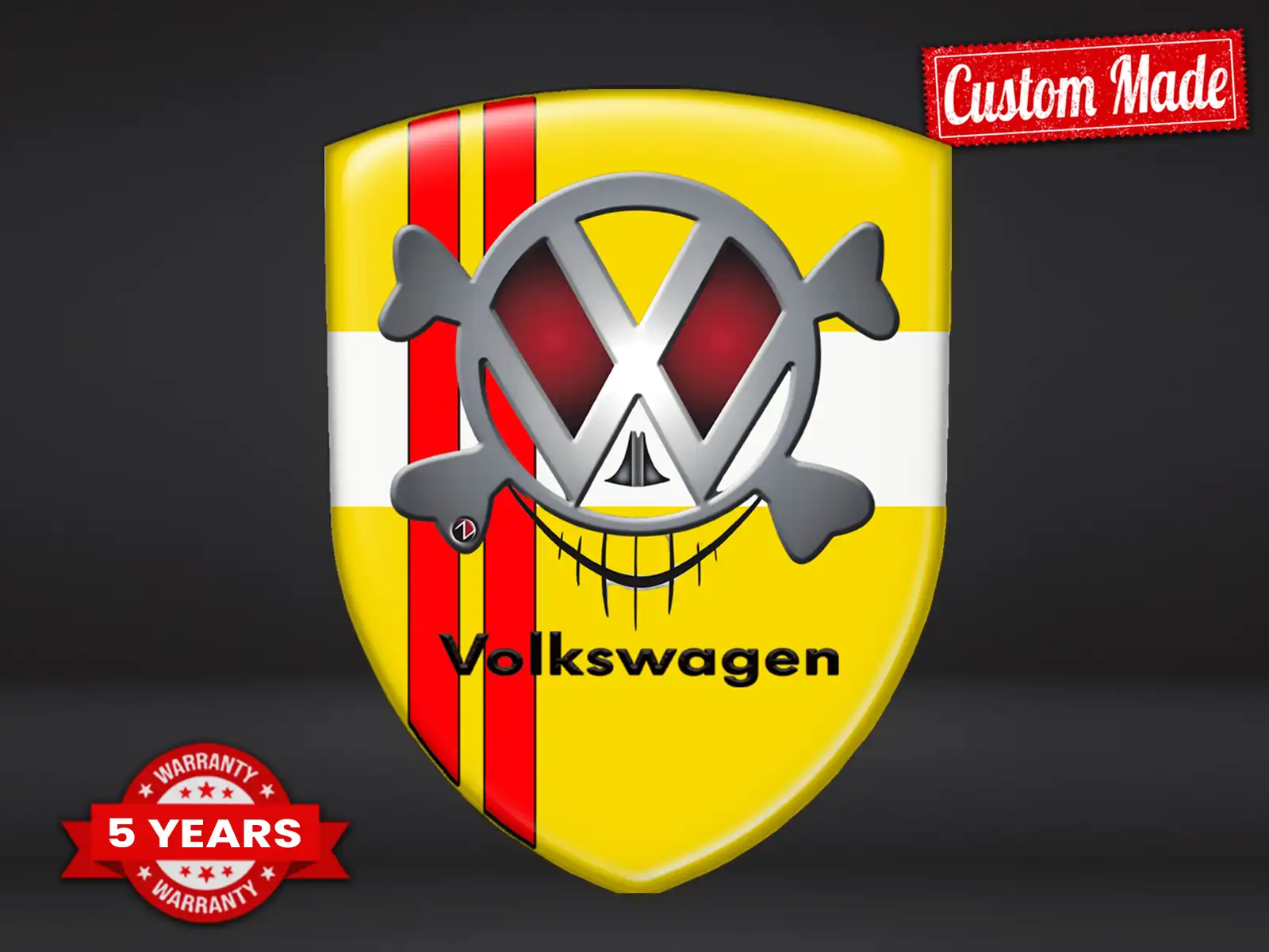 VW Custom Vinyl Decals Cars Sports Professional Sturdy